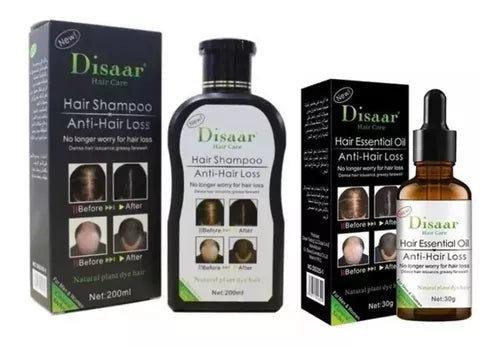 CrecimientoPro – Kit Shampoo + Aceite Anticaída