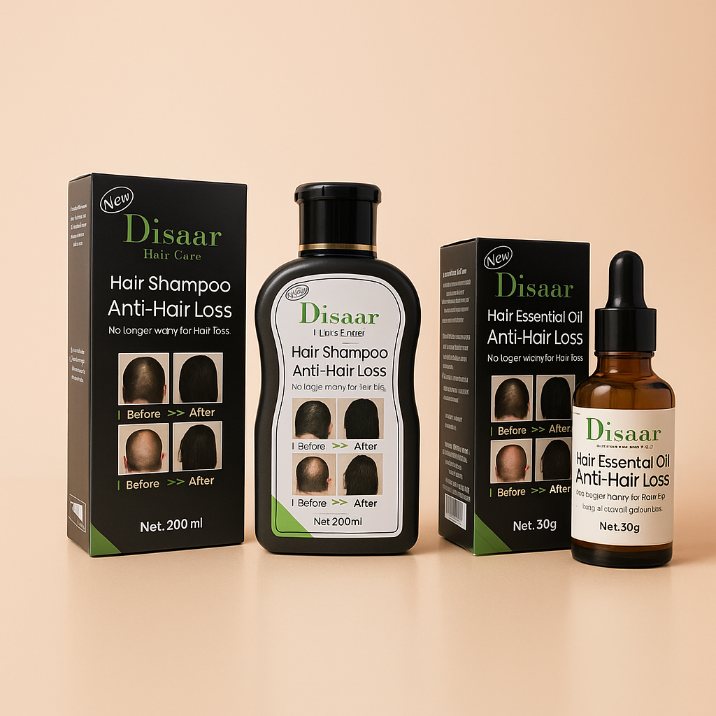 CrecimientoPro – Kit Shampoo + Aceite Anticaída